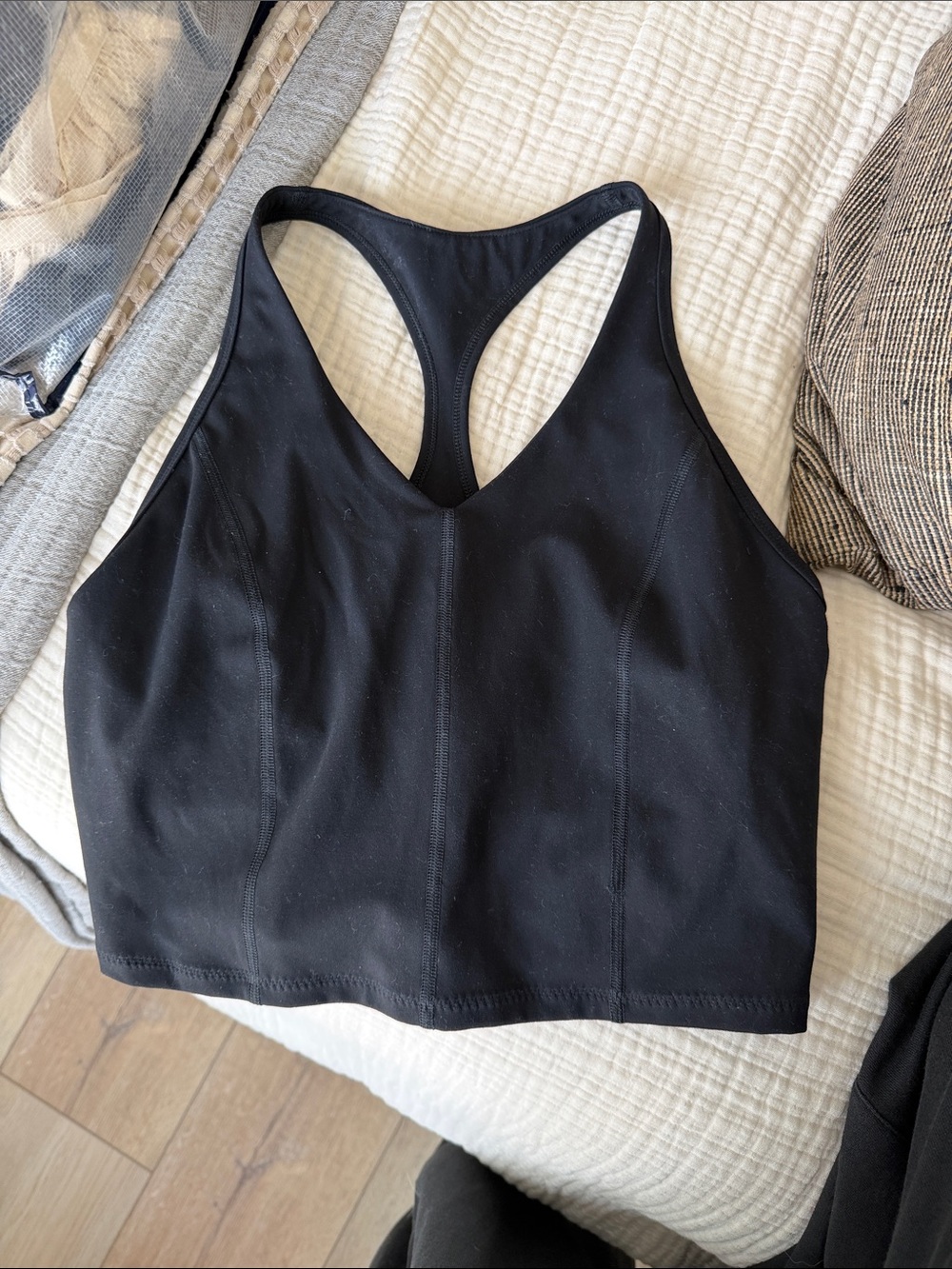 LNDR Black Crop M